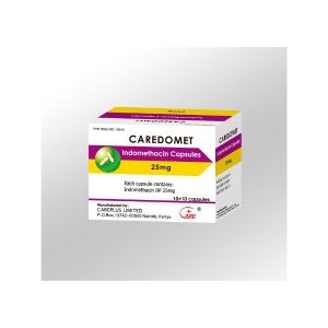 CAREDOMET (Indomethacin 25mg Caps)